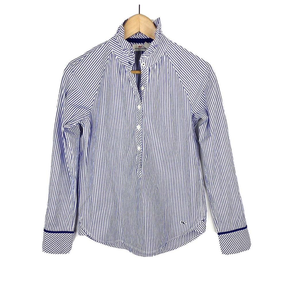 Vineyard Vines Blue Striped Women’s Shirt